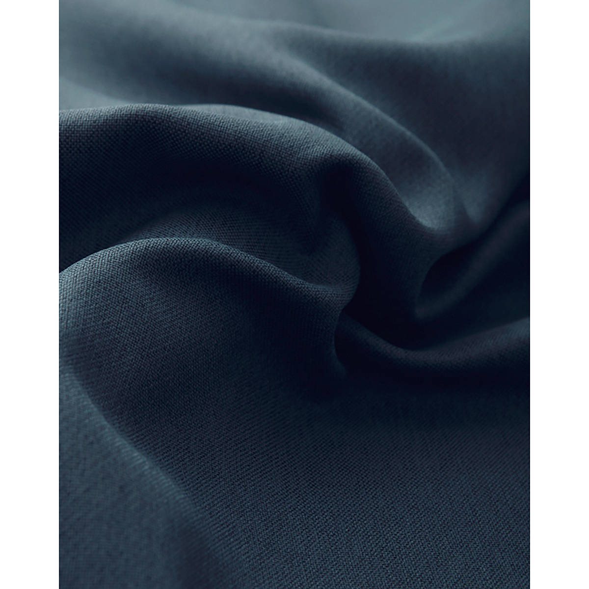 【1級遮光防炎カフェカーテン】ピュリー防炎カフェネイビー　巾240×丈90cm