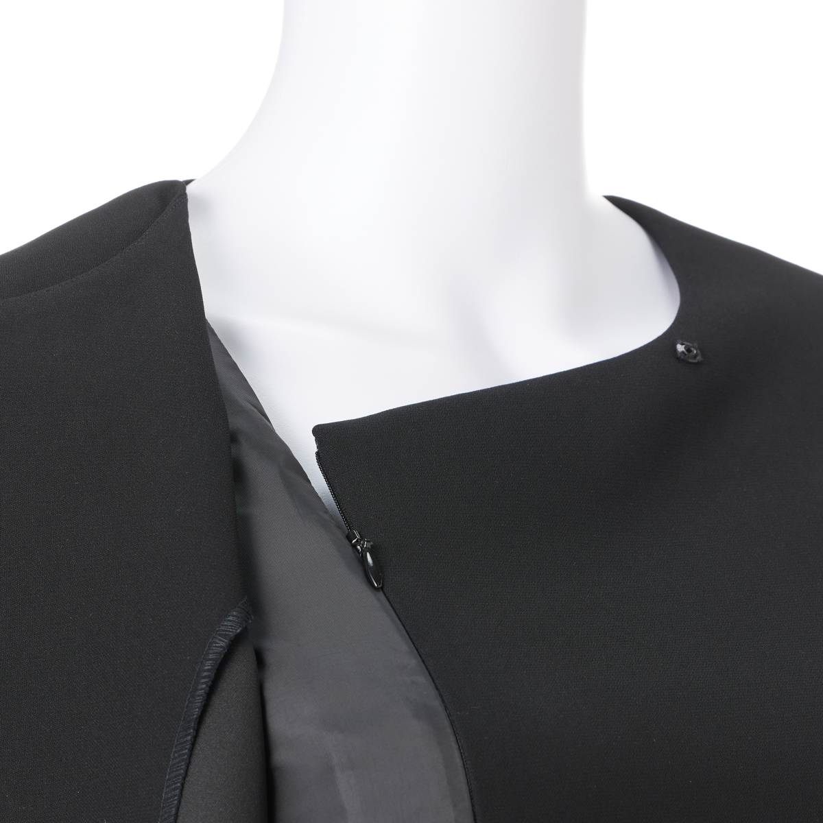 Vカラーロング丈アンサンブルフォーマル