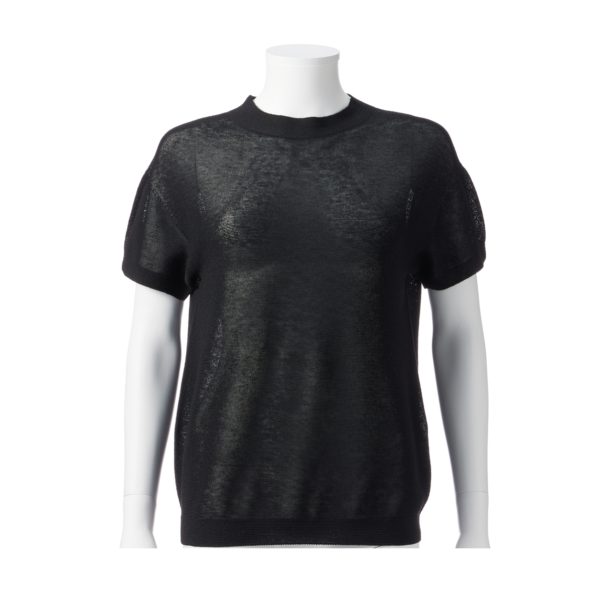 【SUTSESO(スチェッソ)】無縫製麻混サマーニットプルオーバー