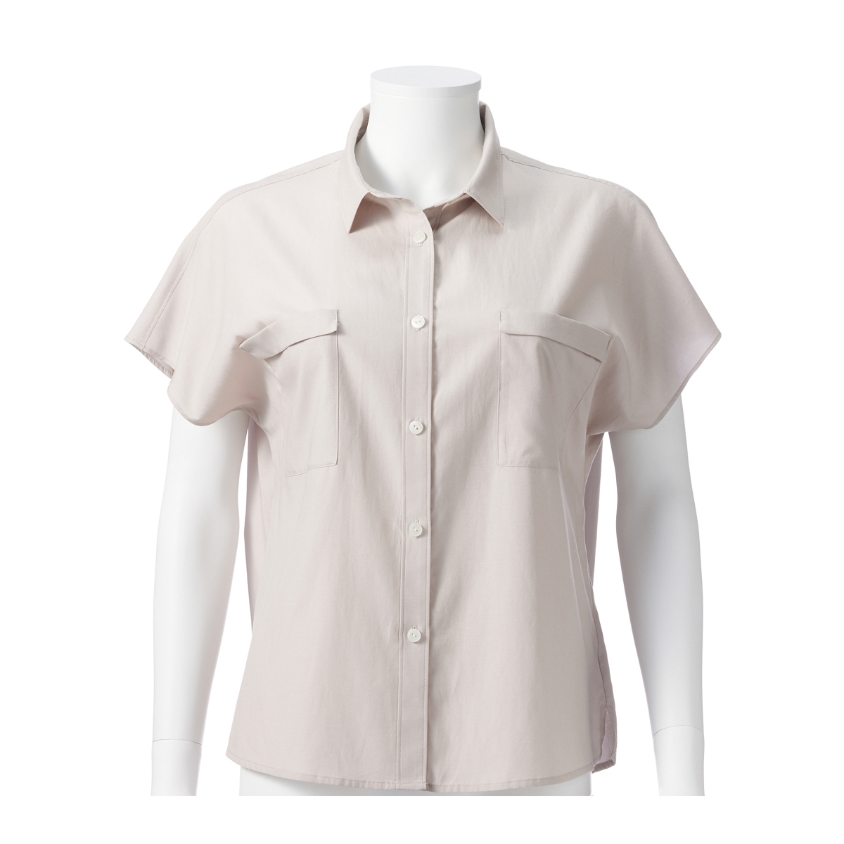 ルイシャンタン Lui Chantant 接触冷感ブロードシャツ