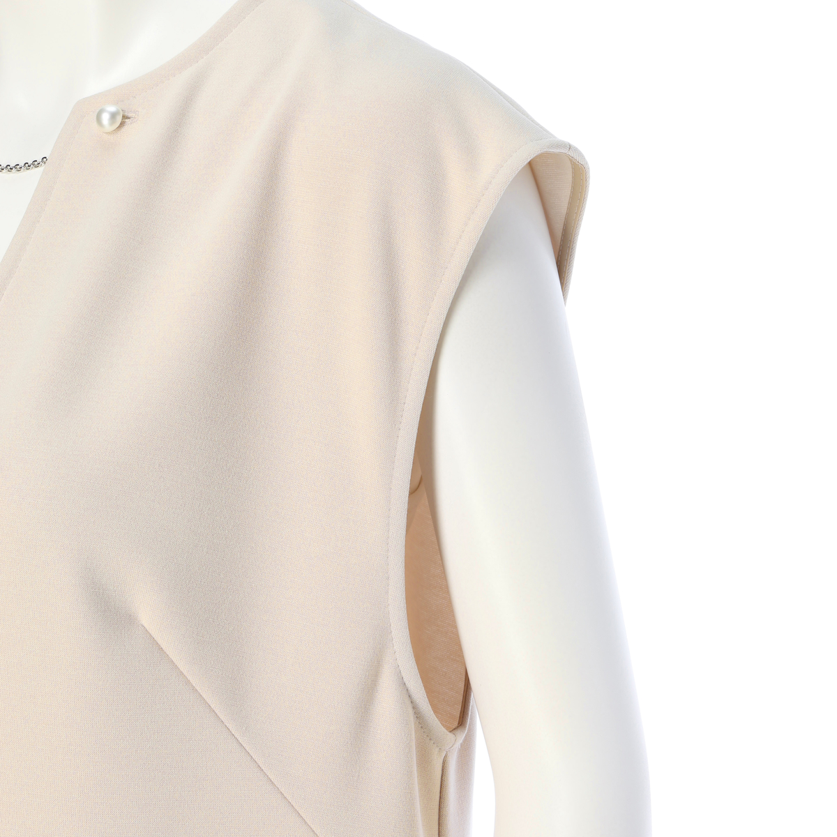 【LuiChantant (ルイシャンタン)】ストレッチポンチジャージワンピース