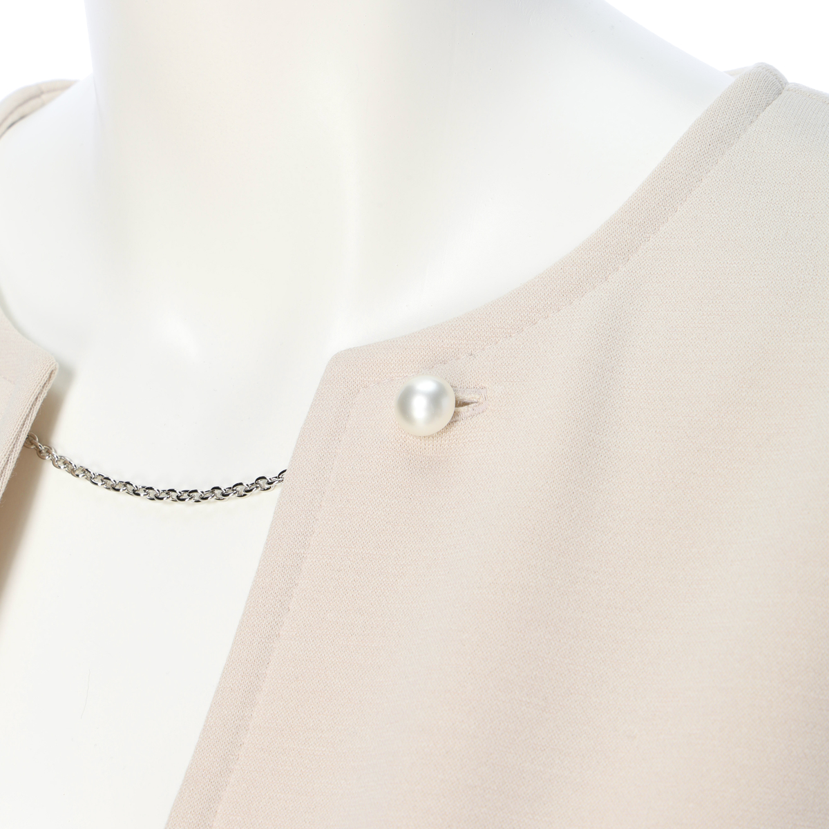 【LuiChantant (ルイシャンタン)】ストレッチポンチジャージワンピース