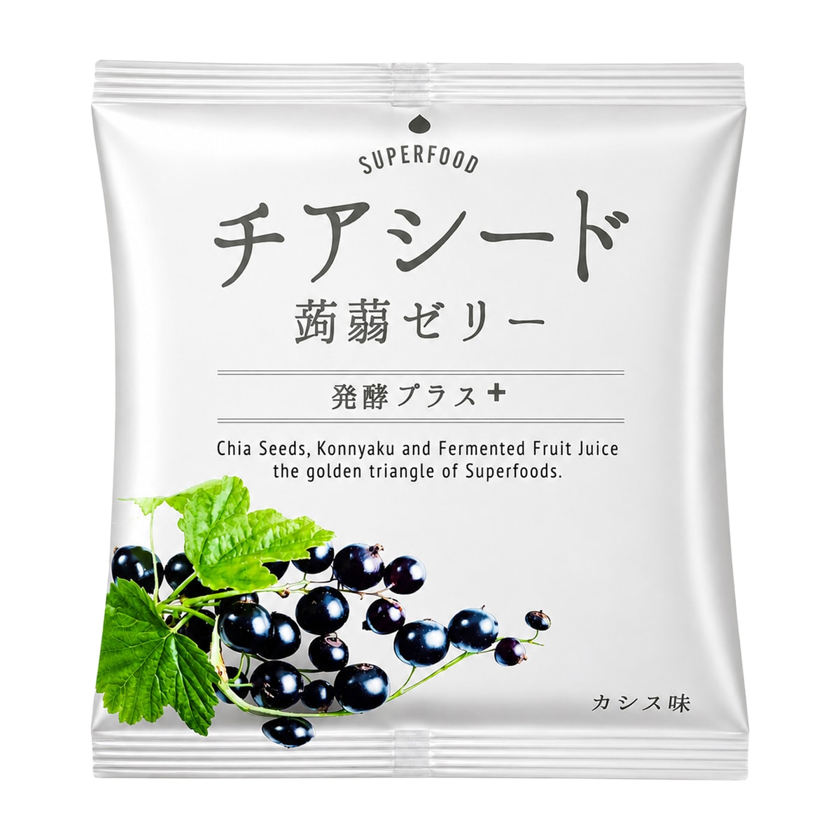 若翔》 チアシード蒟蒻ゼリー発酵プラス カシス味 | かぜとゆき