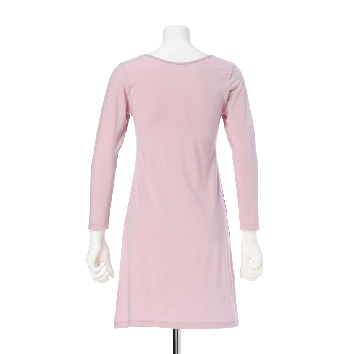 【SUBROSA】お尻まですっぽり！吸湿発熱8分袖スリップ