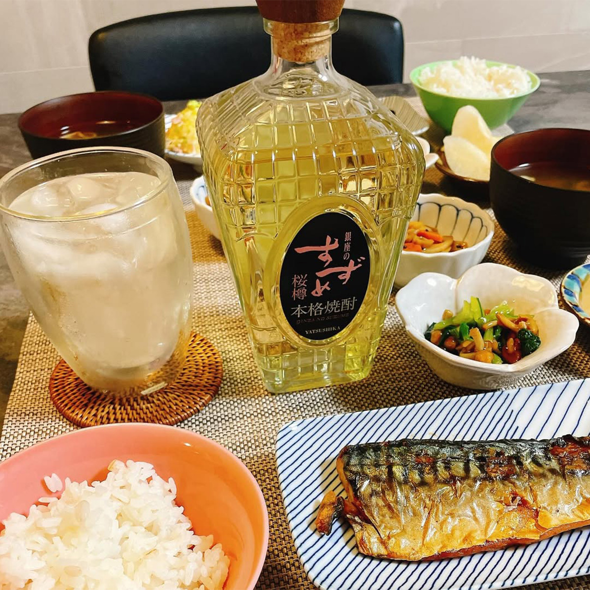 八鹿酒造 銀座のすずめ 桜樽 30度 720ml 化粧箱入り【麦焼酎 大分県】