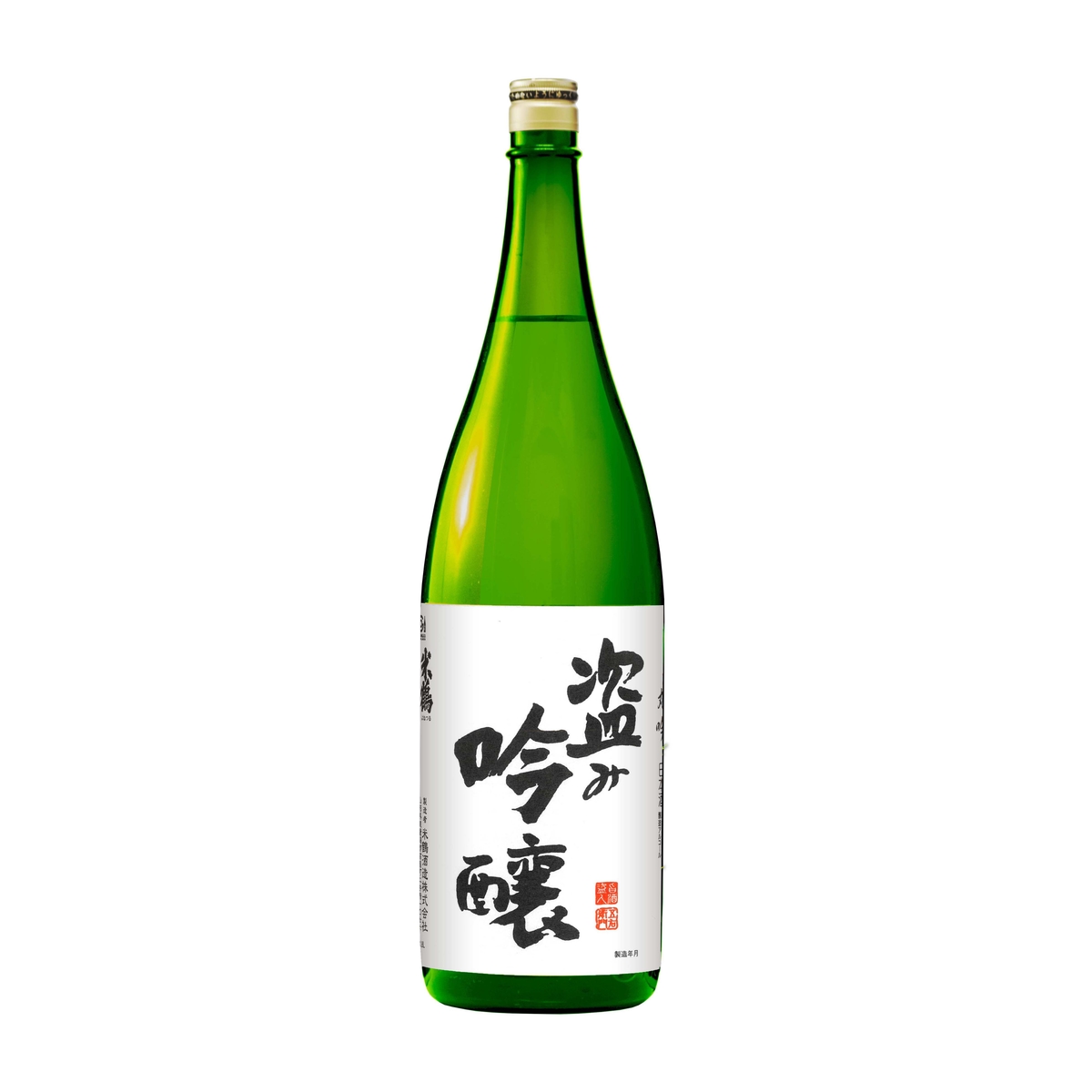 米鶴 盗み吟醸 丸吟 1800ml 【日本酒 山形県】 | かぜとゆきオンライン