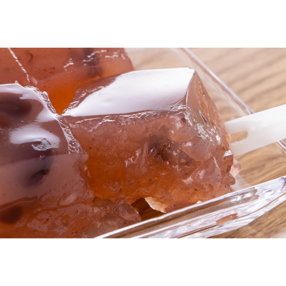 小豆入り　わらび餅