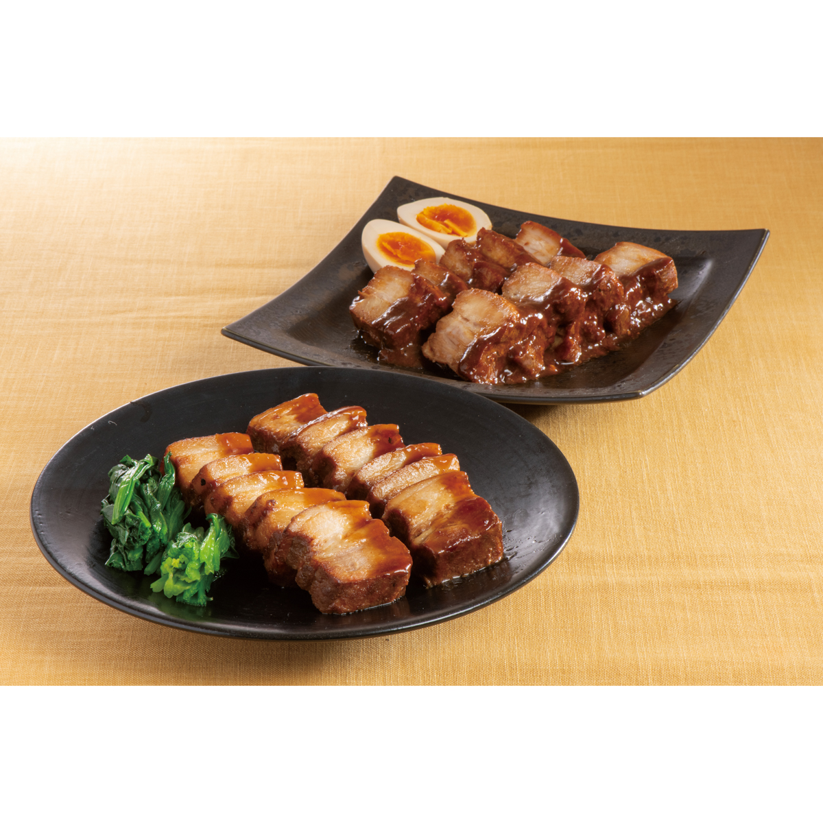 【冷凍】米久の晩餐　和奏の味　豚肉の味噌煮込み、和醤煮込みセット
