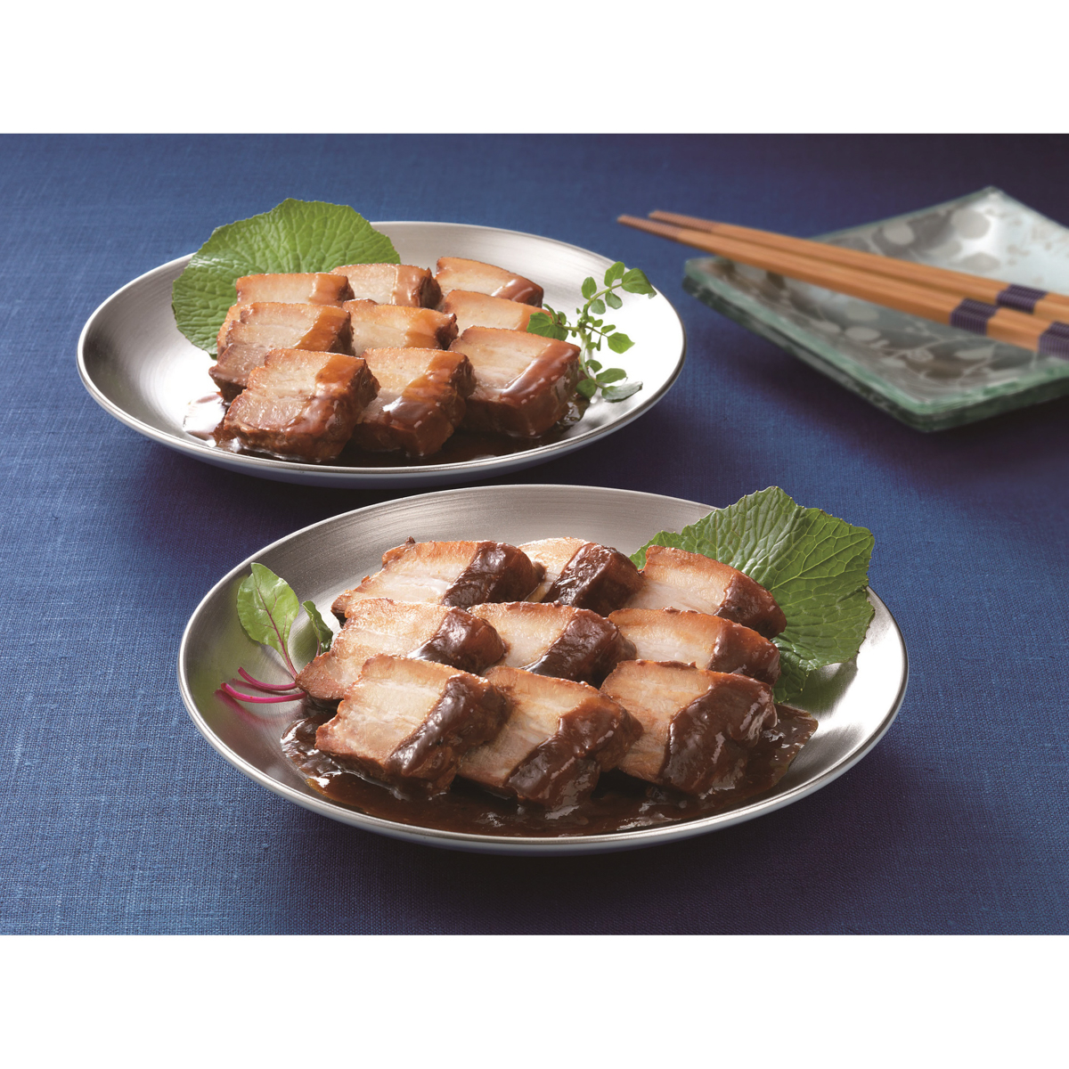 【冷凍】米久の晩餐　和奏の味　豚肉の味噌煮込み、和醤煮込みセット