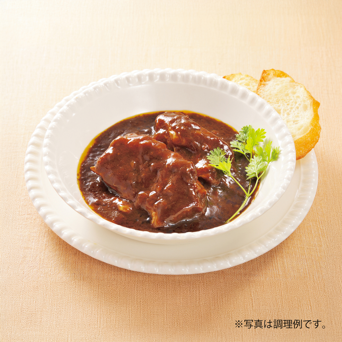 【冷凍】赤ワイン＆地ビール仕込みのビーフシチュー170g　4食セット
