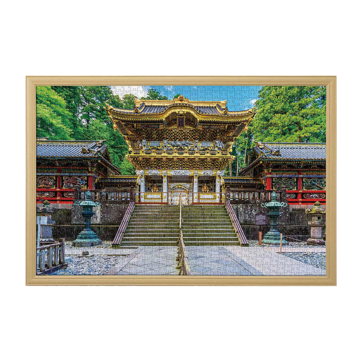 1000pcs/東照宮陽明門 フレームセット