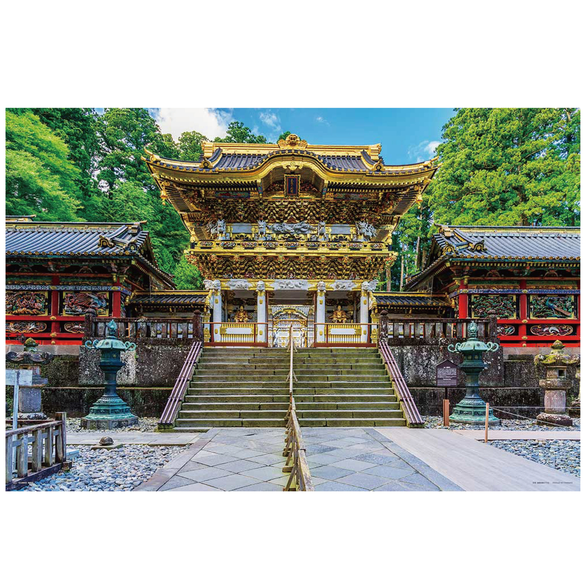 1000pcs/東照宮陽明門 フレームセット