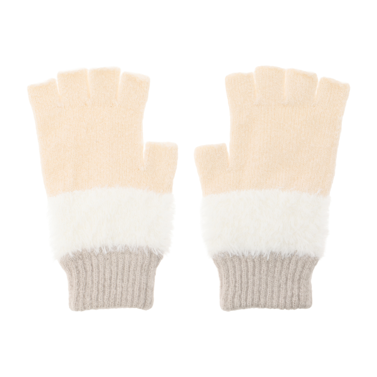 シュータムパネル柄指切手袋