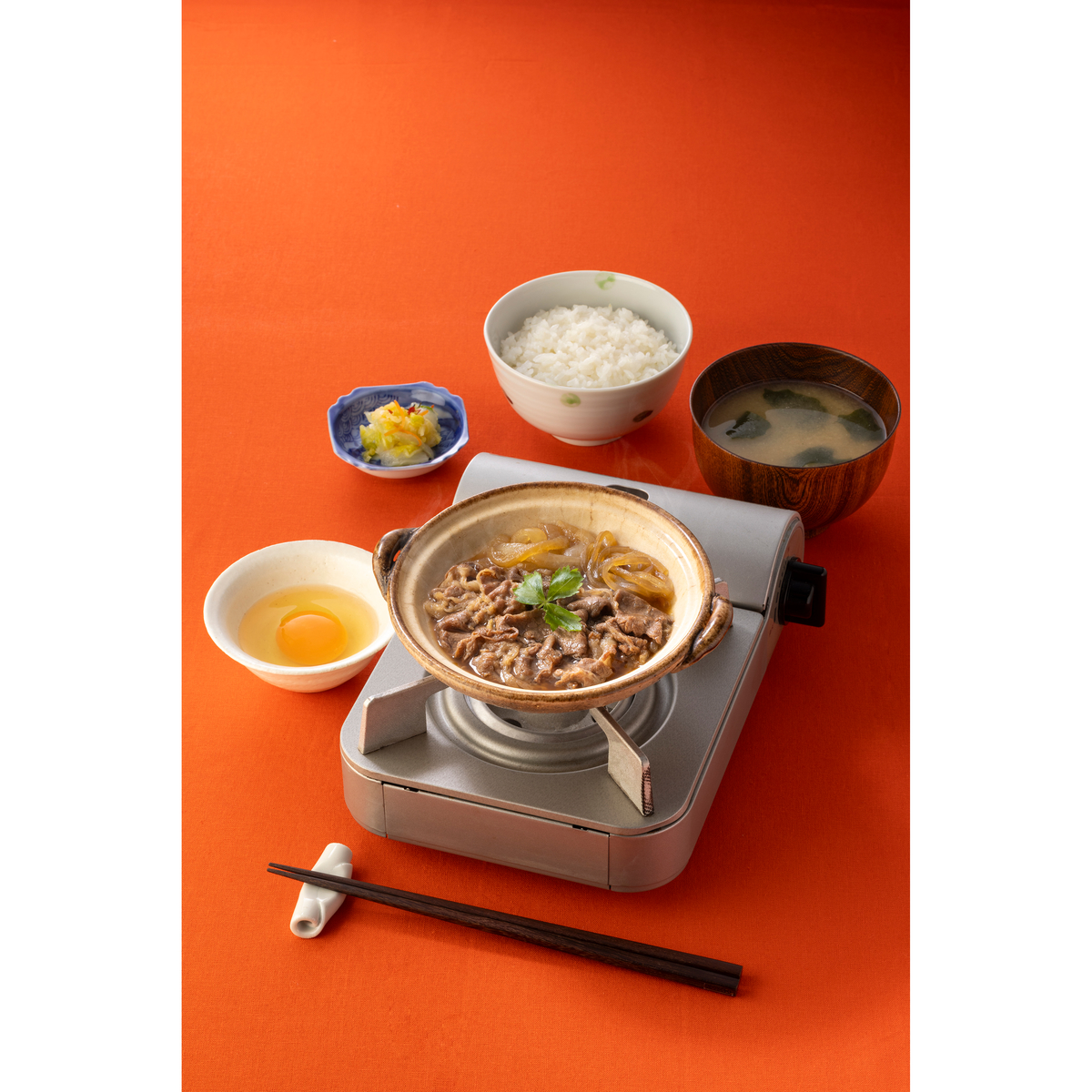 【冷凍】吉野家 国産牛すき焼きの具　10袋入