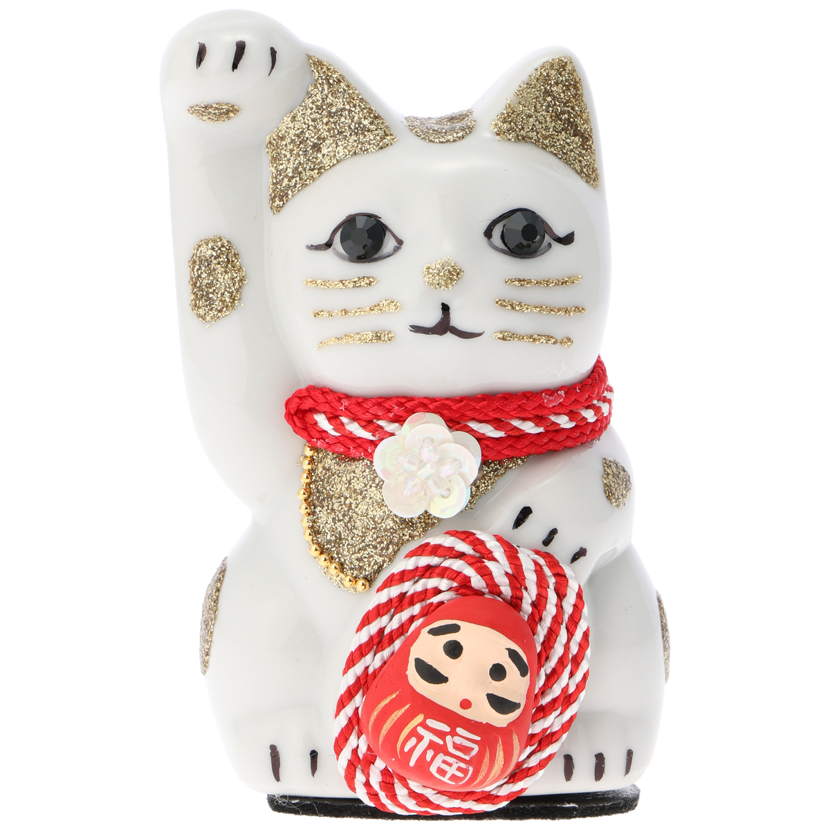 「ご縁猫」かぜとゆきオリジナル 縁起物ペア だるまと午