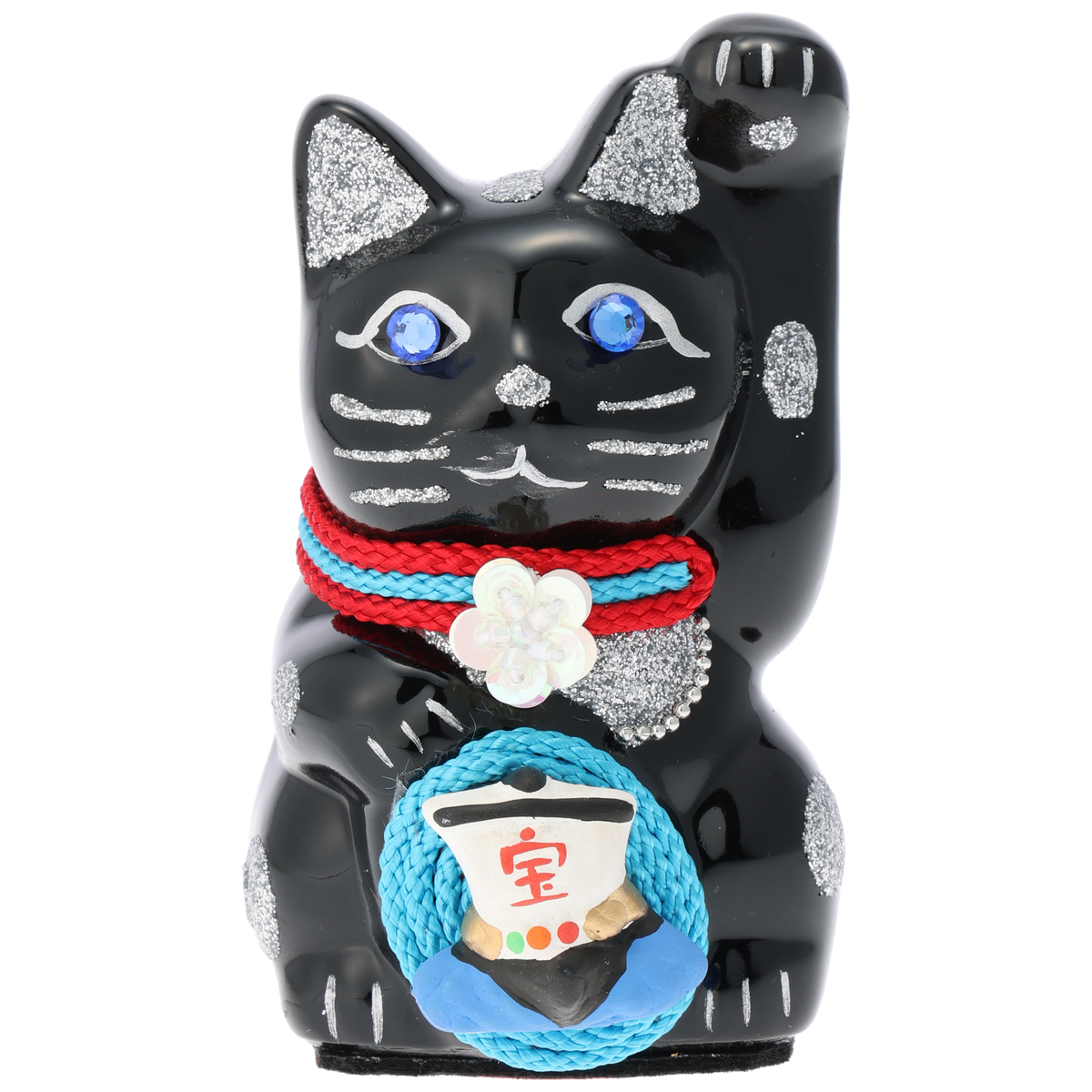 「ご縁猫」かぜとゆきオリジナル 縁起物ペア 宝船と打出の小槌